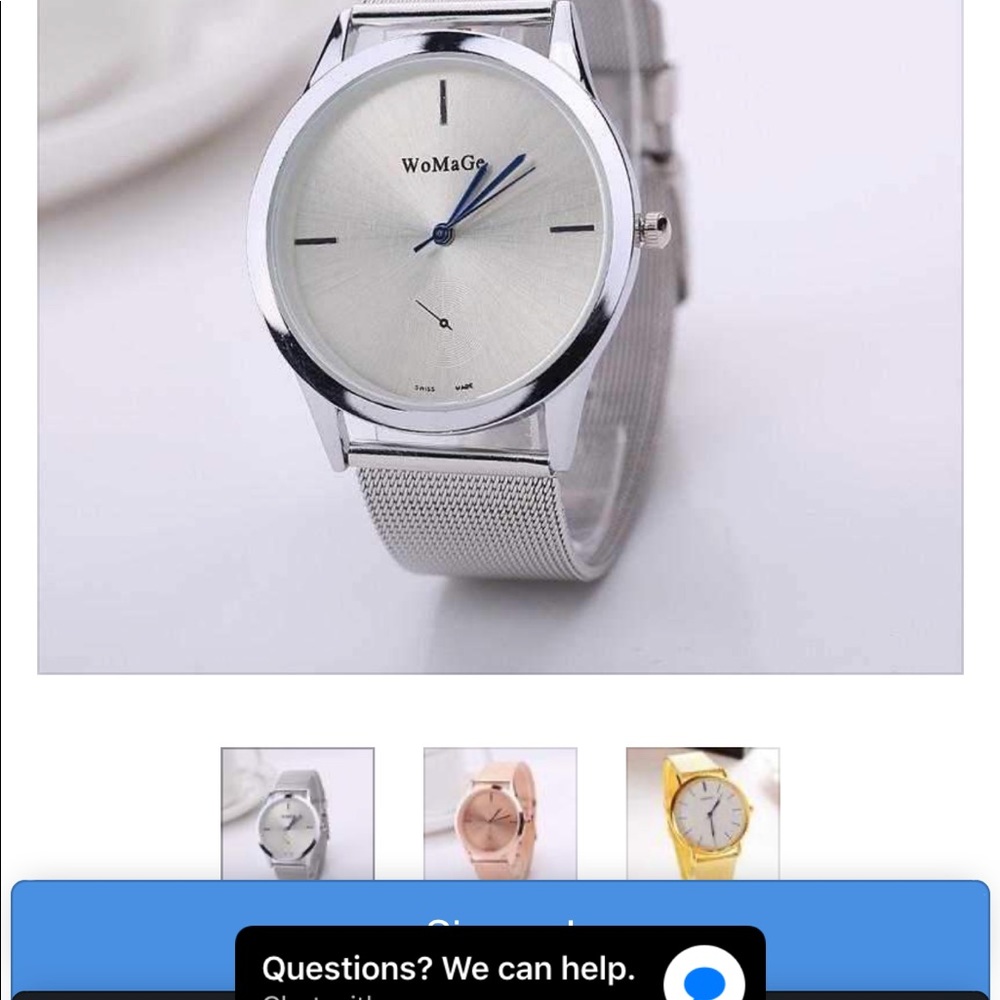 Luxurious WoMaGe woman’s watch - Picture 4 of 4